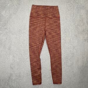 Athleta womens XS Transcend Textured 7/8 Tight Legging red athletic workout